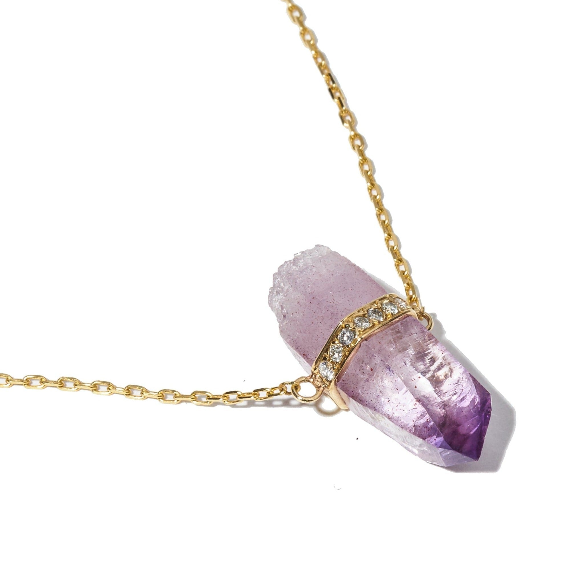 Buy Amethyst Necklace Online From Premium Crystal Store at Best Price - The  Miracle Hub