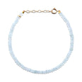 March Birthstone Aquamarine Bracelet