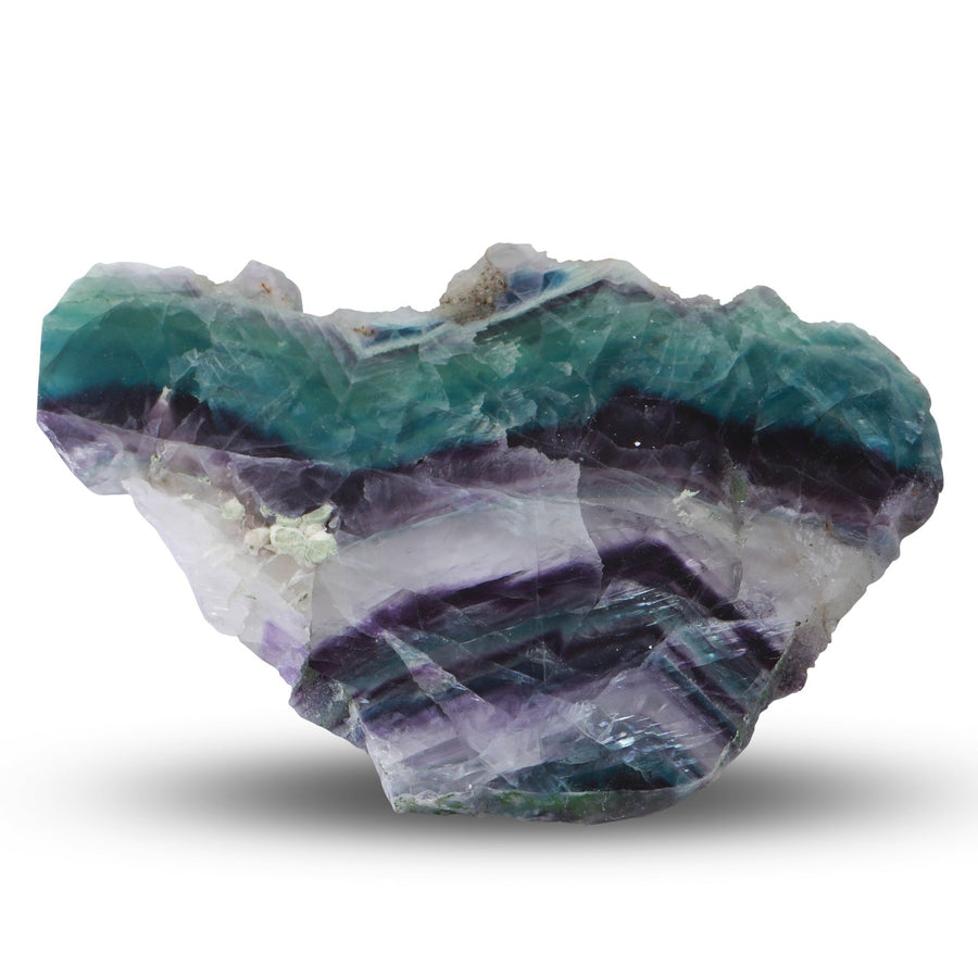 Rainbow Fluorite Slice
