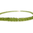 Aurora Peridot Faceted Gemstone Necklace