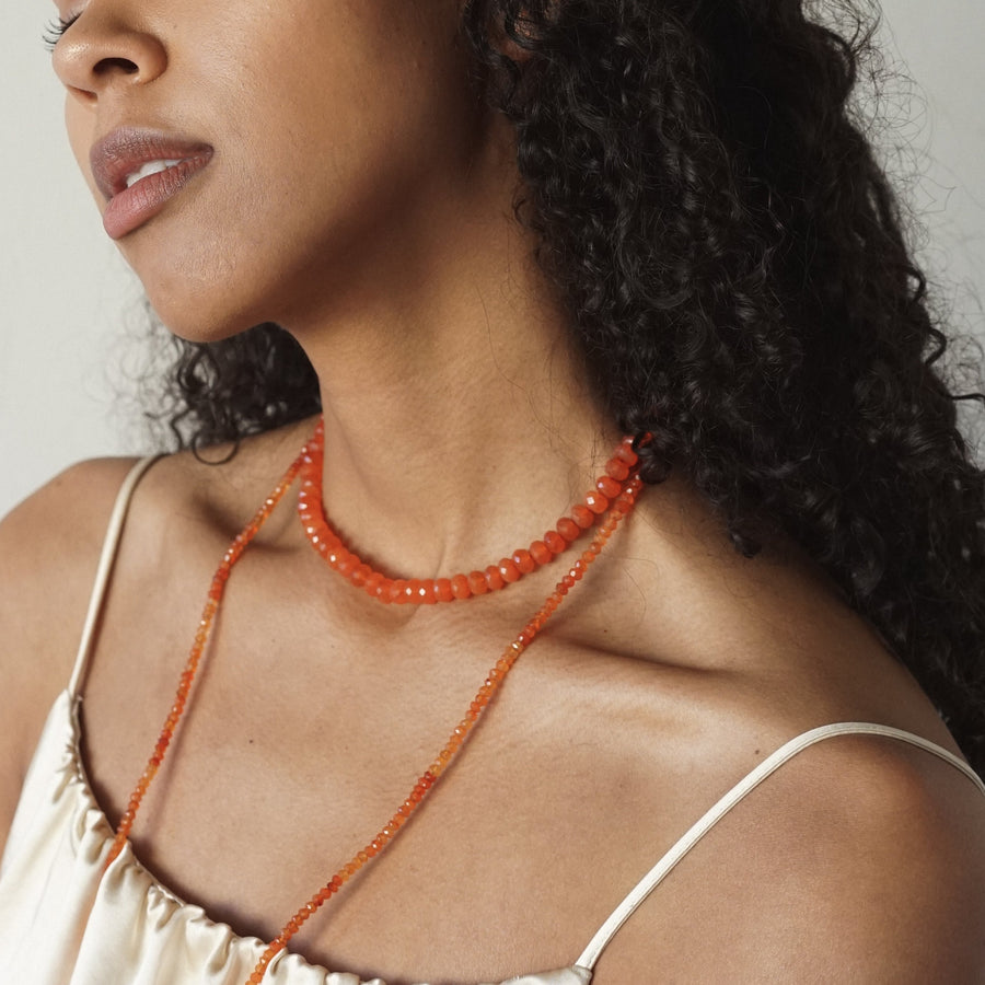 Oracle Carnelian Necklace