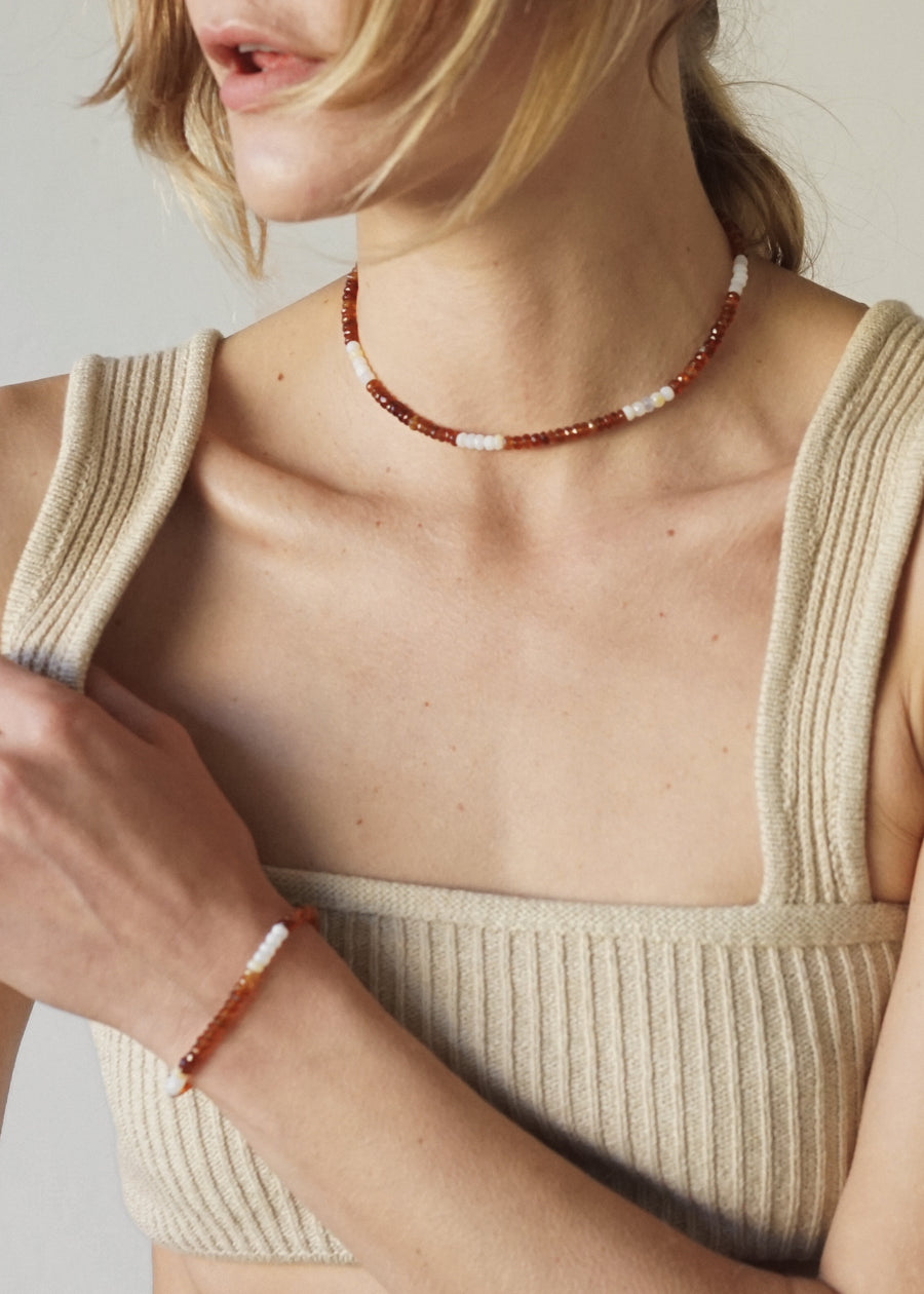 Arizona Citrus Opal Necklace