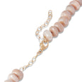 Oracle Peach Moonstone Crystal Quartz Necklace