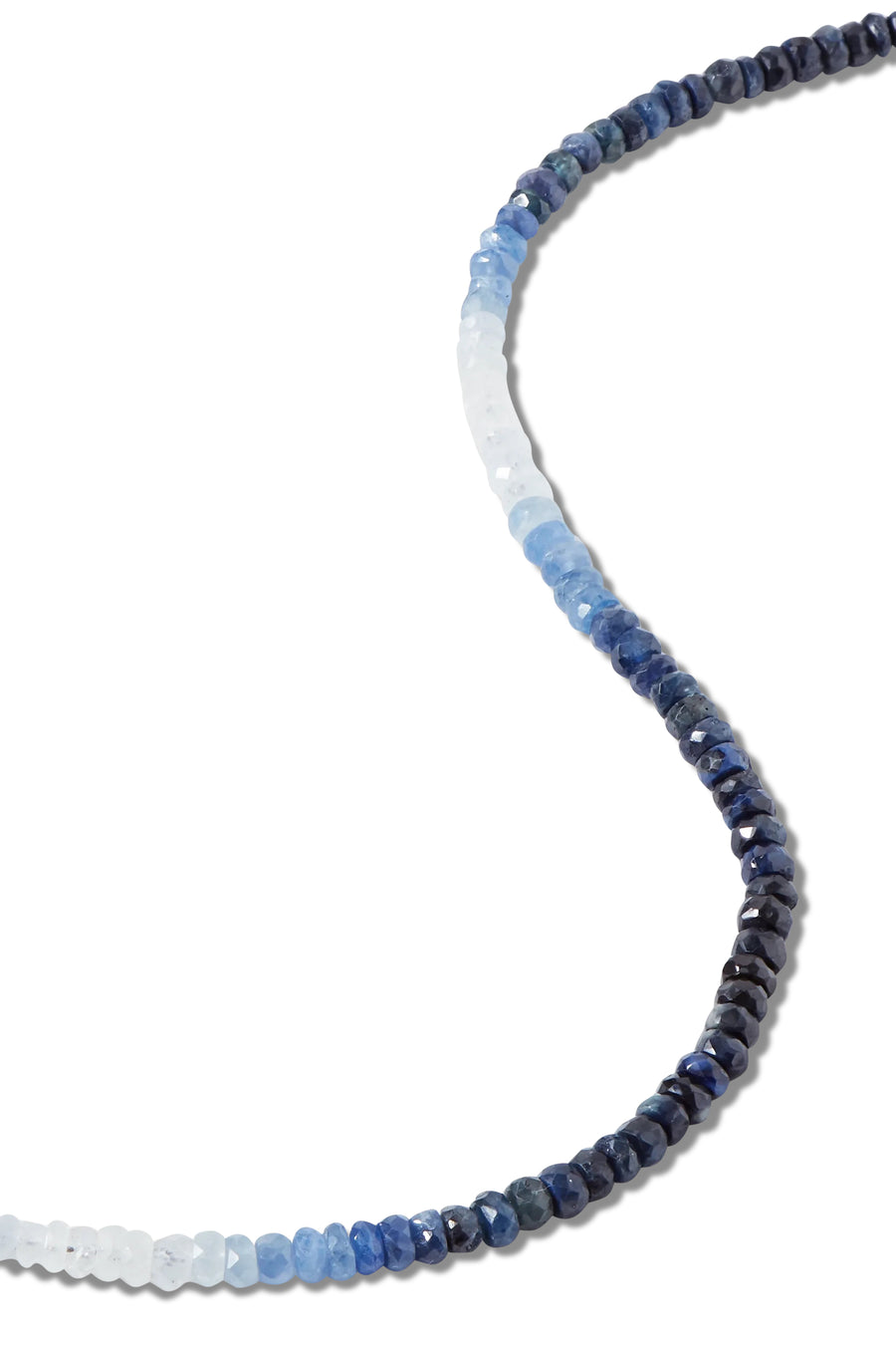 Arizona Blue Sapphire Long Necklace