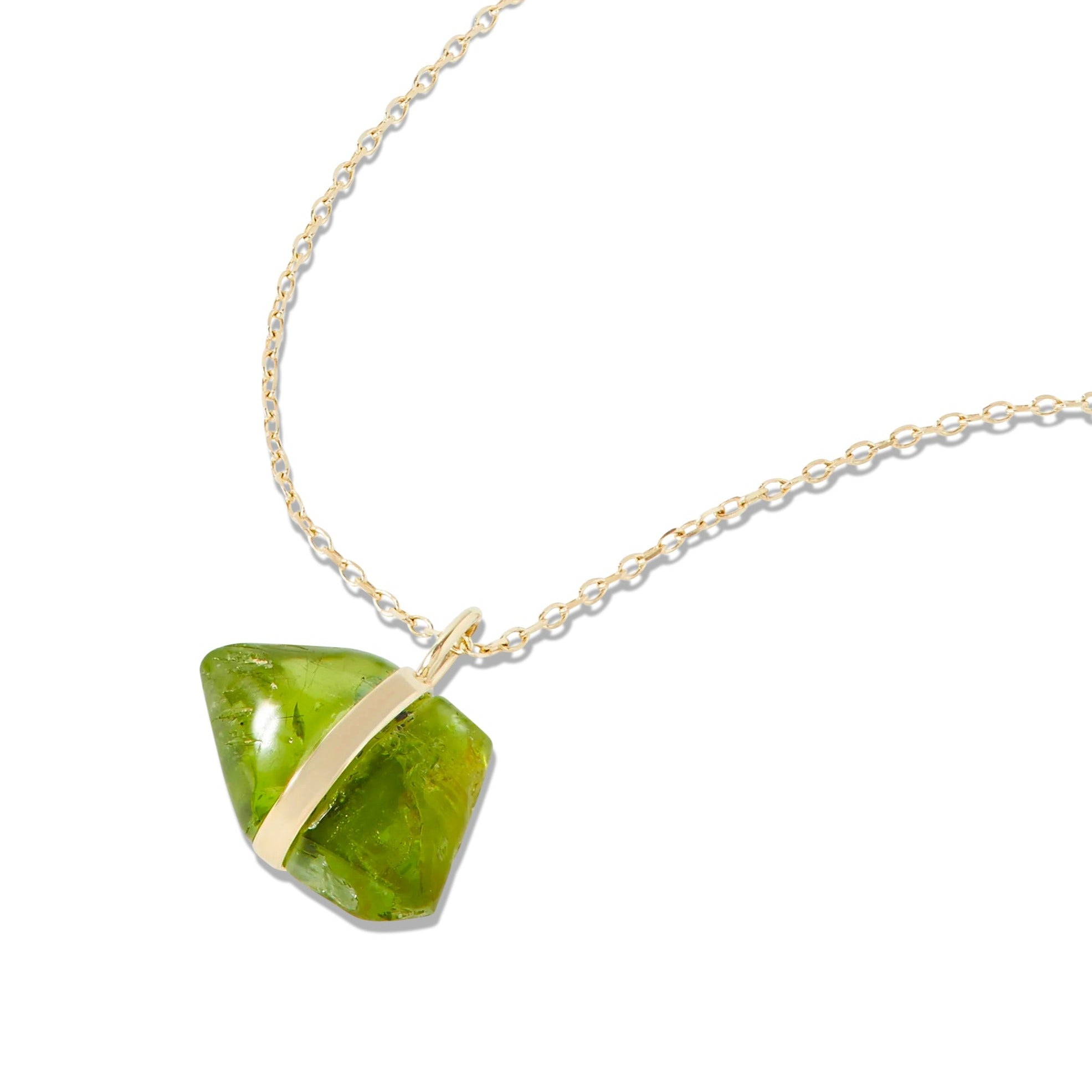 Gothic Peridot Swarovski Crystal Necklace – Char's Favorite Things