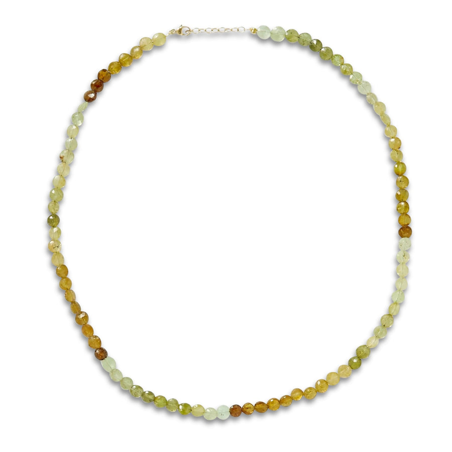 Arizona Green Garnet Necklace