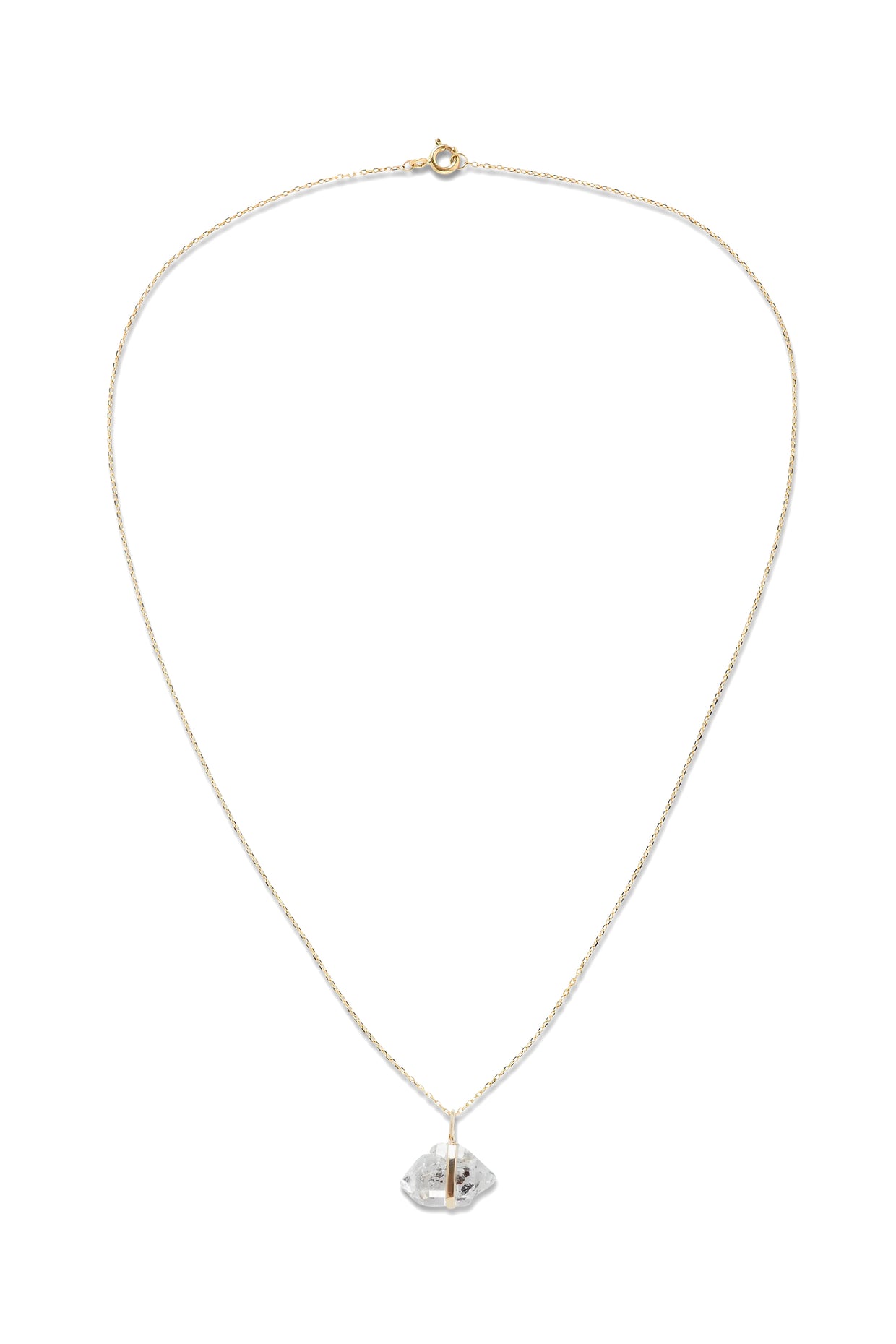 April Birthstone Herkimer Diamond Necklace