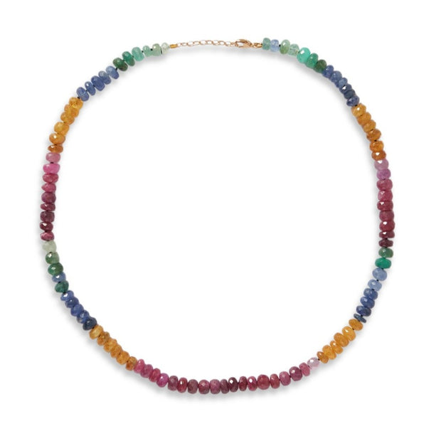 Arizona Jumbo Rainbow Sapphire Necklace