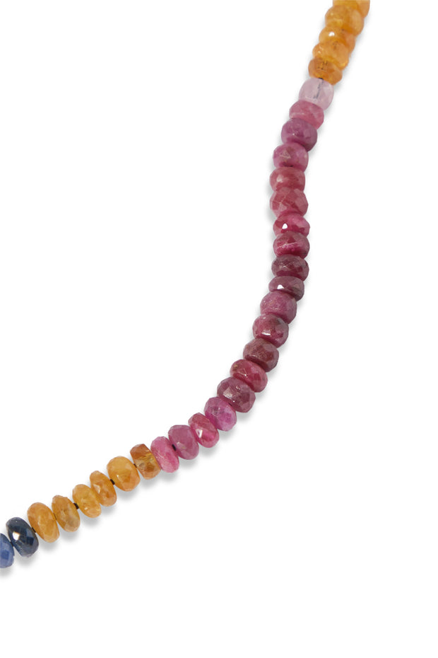 Arizona Jumbo Rainbow Sapphire Necklace