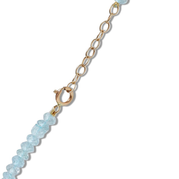 Arizona Aquamarine Drops Necklace